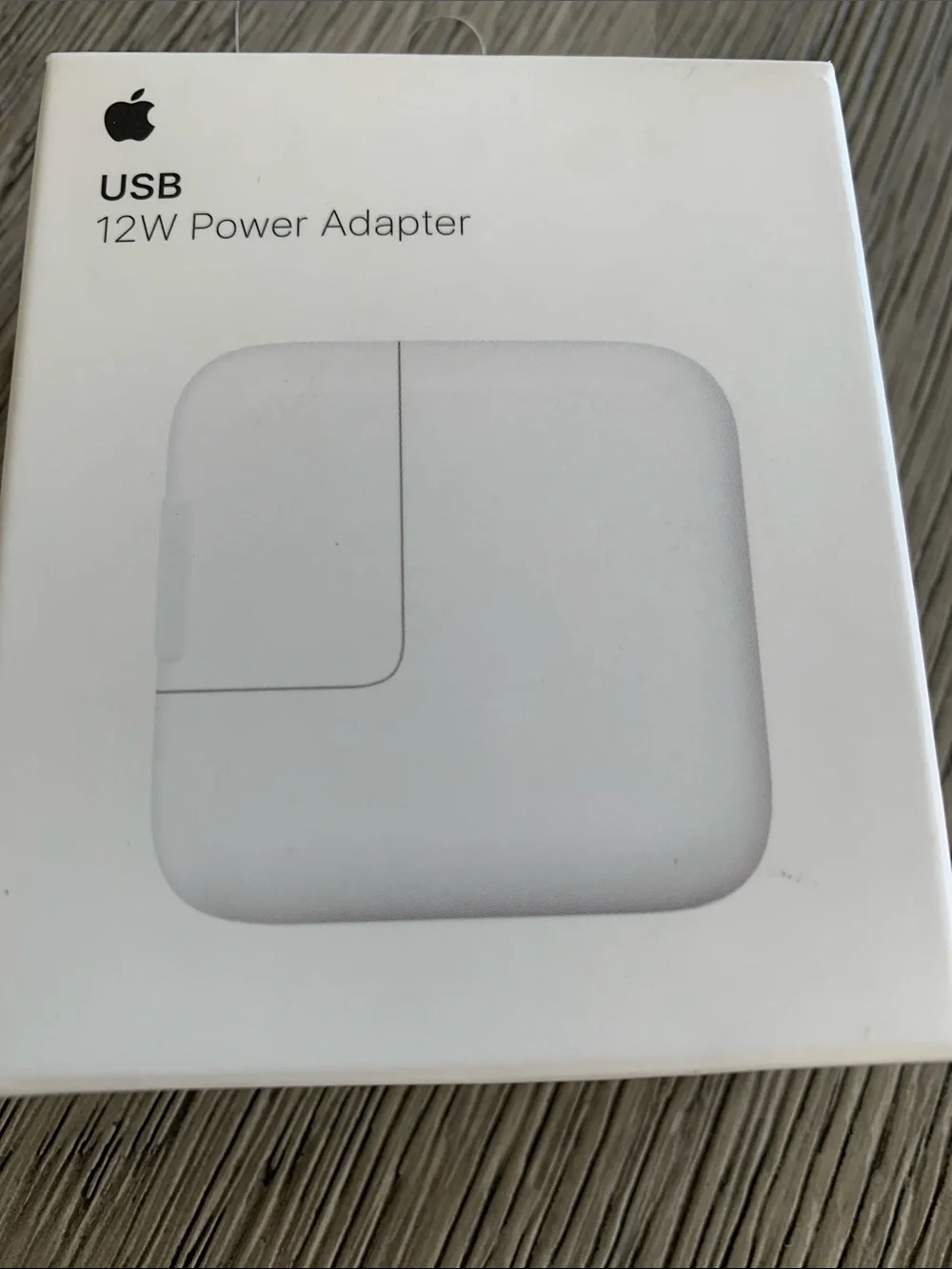NWT, Apple 12W USB Power Adapter - White